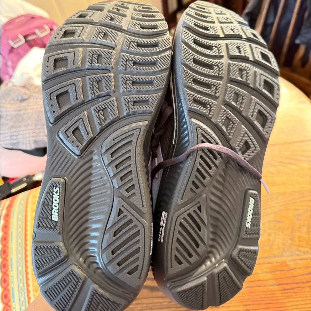 NWT Brooks Ghost 17 Grey/Clearwater/Purple - Picture 5 of 7